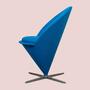 Cone Stuhl von Verner Panton Blau 2