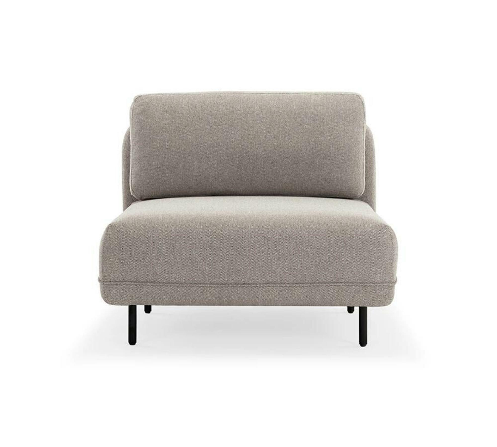 Ellis Sofa mit Récamiere links Beige 2