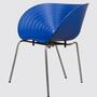 Vitra Tom Vac Stuhl Blau 1