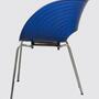 Vitra Tom Vac Stuhl Blau 2
