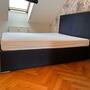 Mezzo Bett Lux Felt Bezug Blau inkl. Lattenrost 6