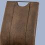 2x Freischwinger Mikrofaser Braun 2