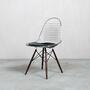 Vitra Eames Wire Chair DKW mit Sitzpolster Metall 2