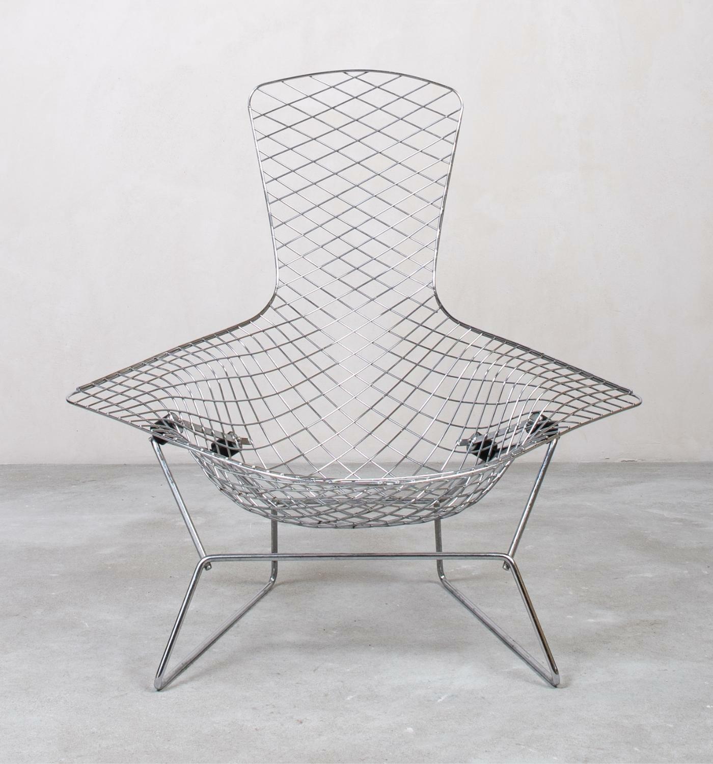 Bertoia Bird Chair aus Metall 5