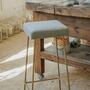 Barhocker mit Antik-Goldenen Beinen 3