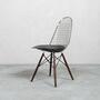 Vitra Eames Wire Chair DKW mit Sitzpolster Metall 3