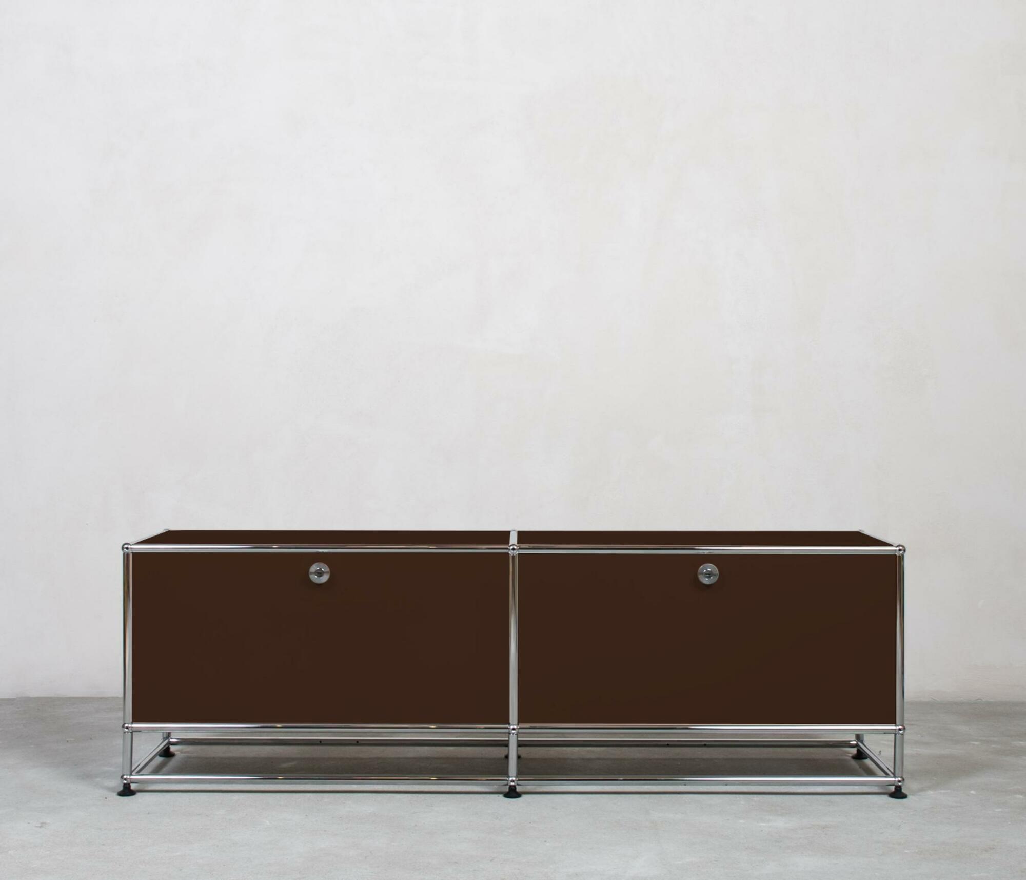 USM Haller Sideboard 2x1 Fächer Braun 0