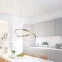 LED pendant lamp Double Circle Gold 5