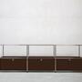USM Haller Sideboard 3x2 Fächer offen Braun 0