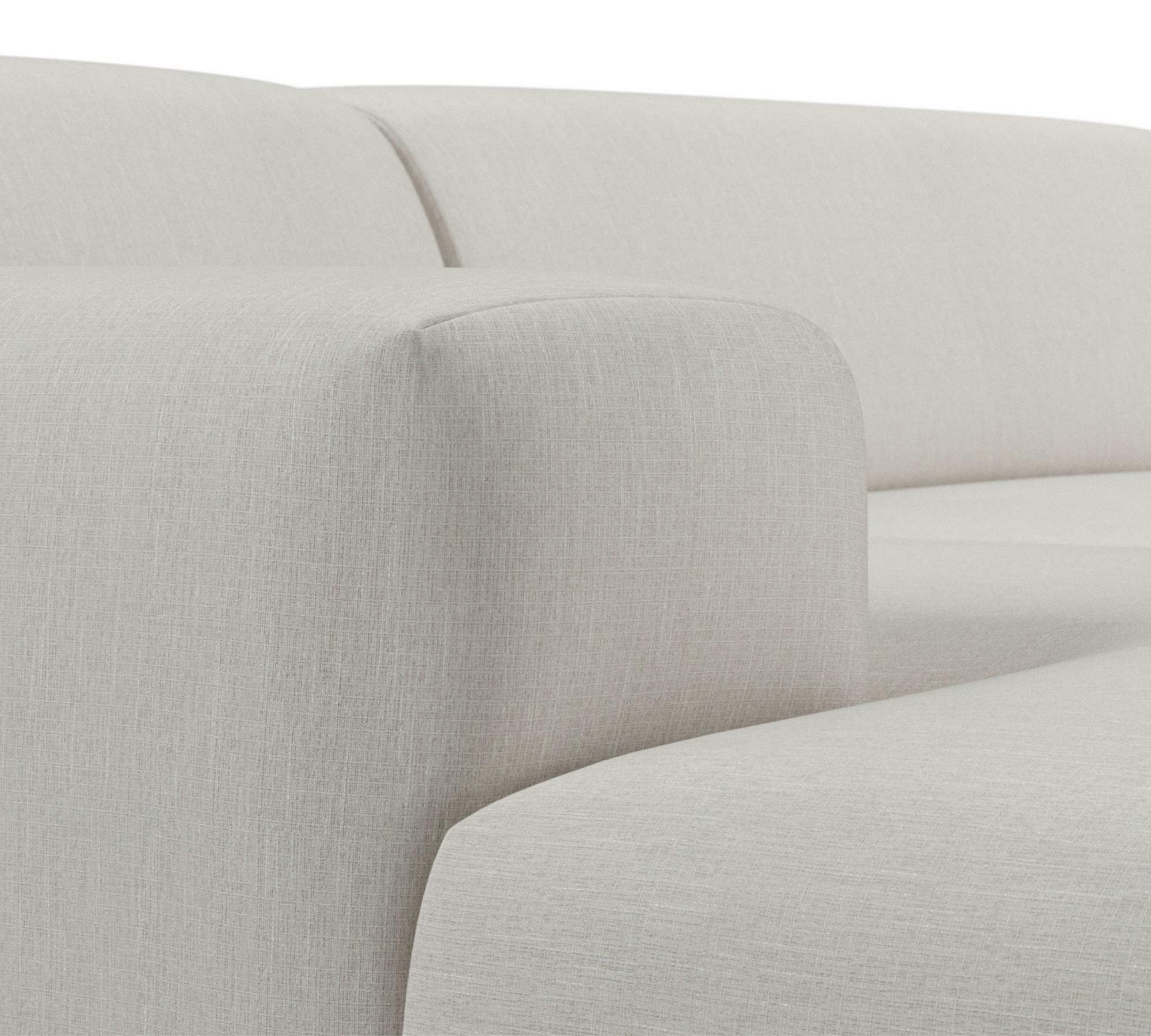 2-Sitzer Sofa Karen Récamiere Links Beige 7