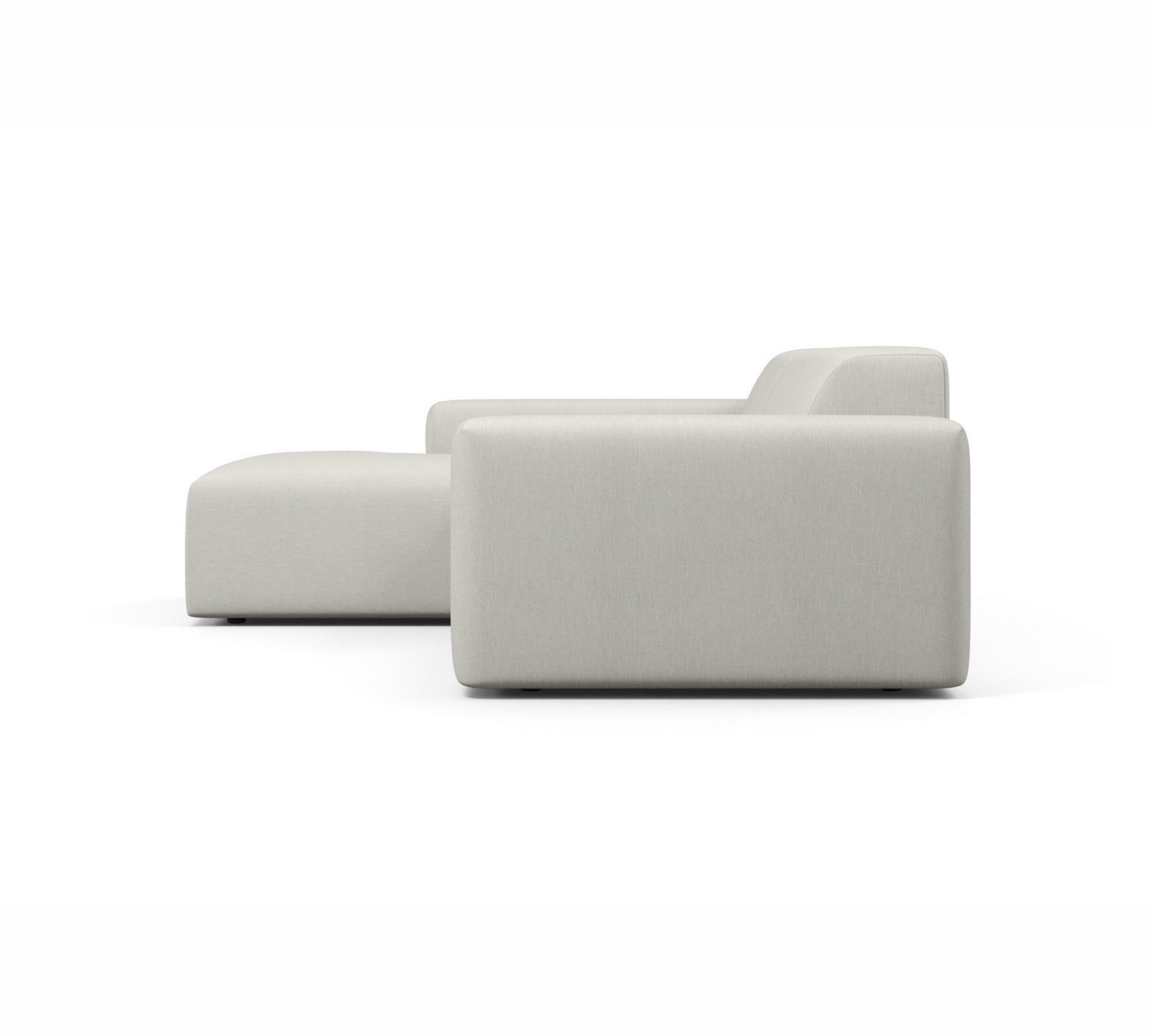 2-Sitzer Sofa Karen Récamiere Links Beige 5