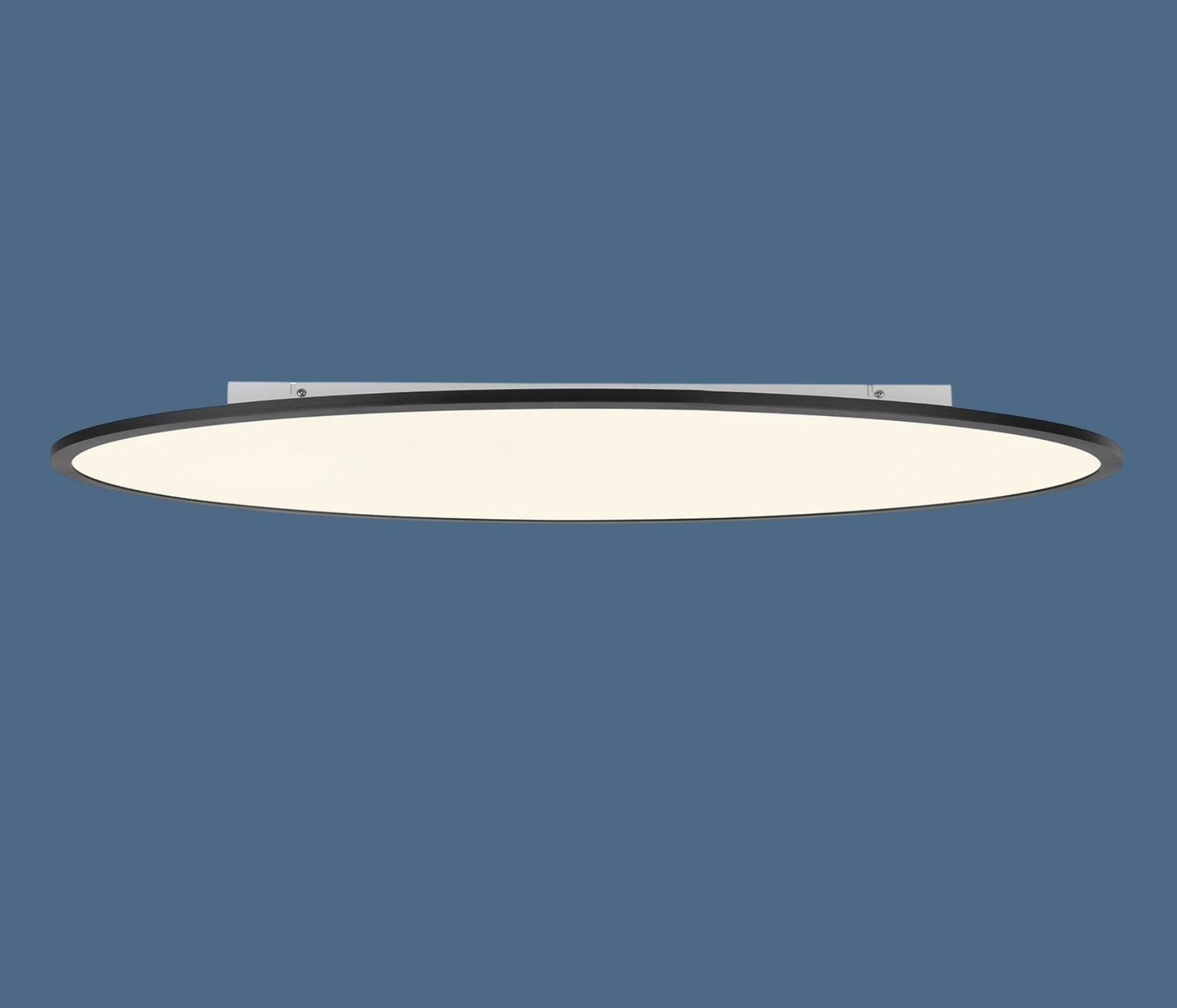 Simplistische LED-Deckenleuchte oval 0