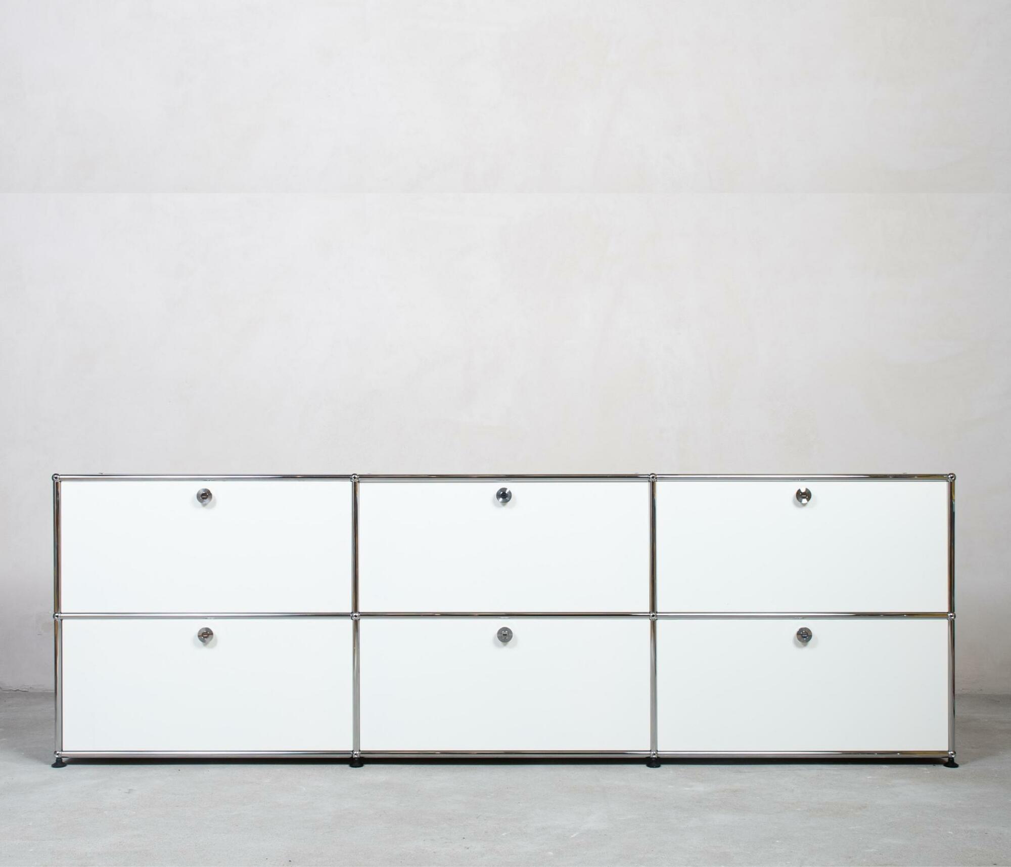 USM Haller Sideboard 3x2 Fächer Reinweiß 0