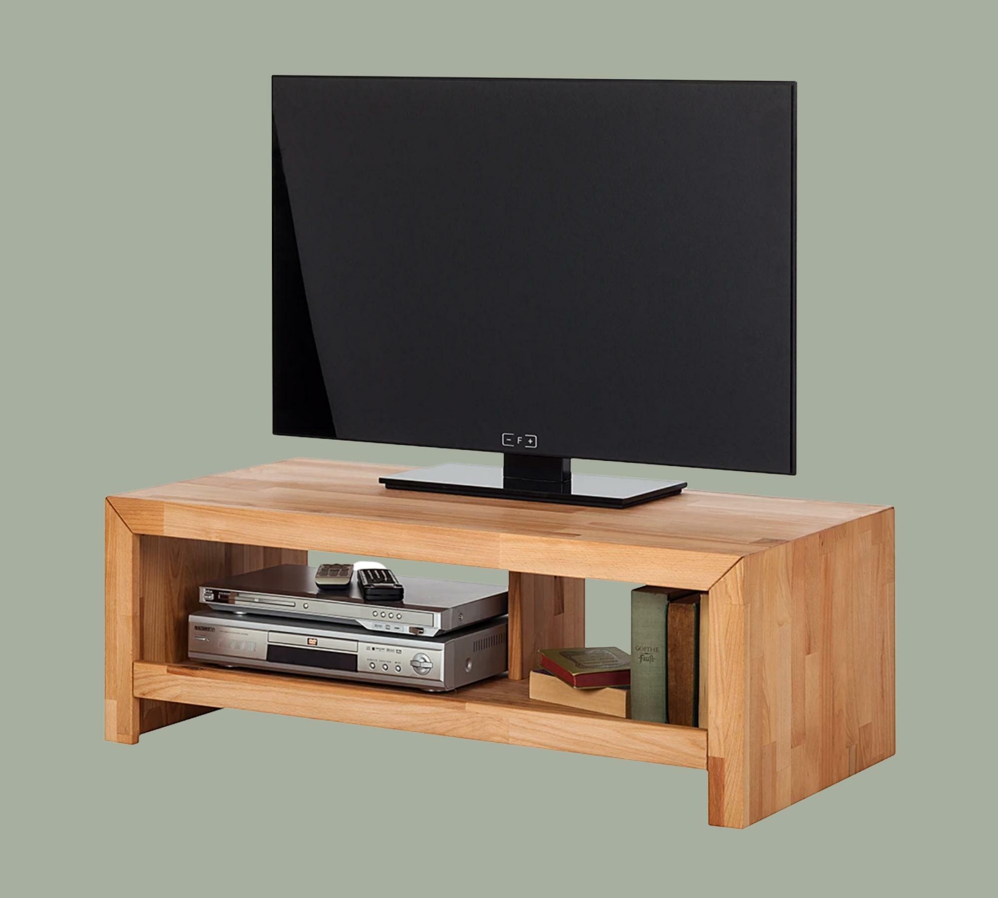 Lowboard aus massiver Kernbuche  0