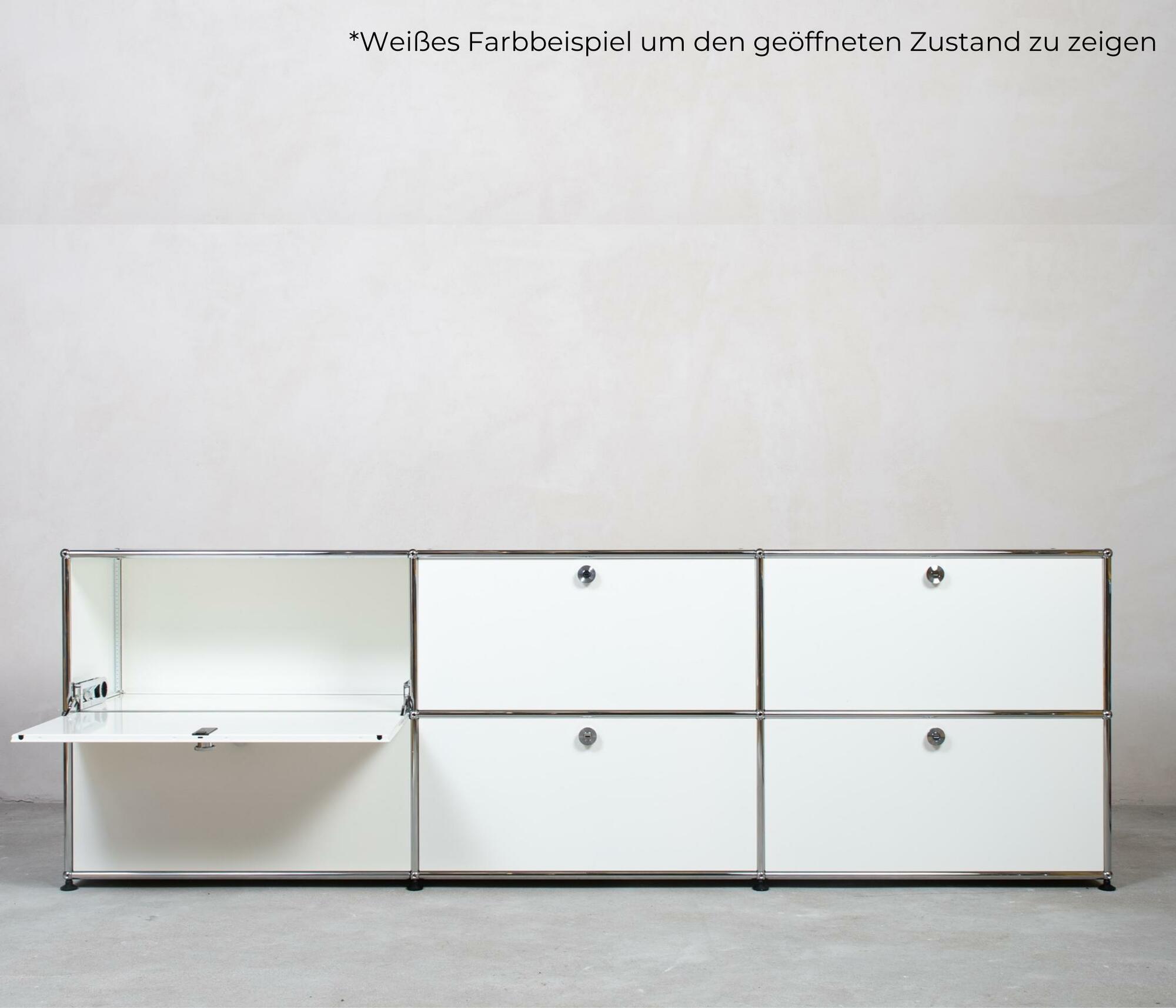USM Haller Sideboard 3x2 Fächer Reinweiß 1