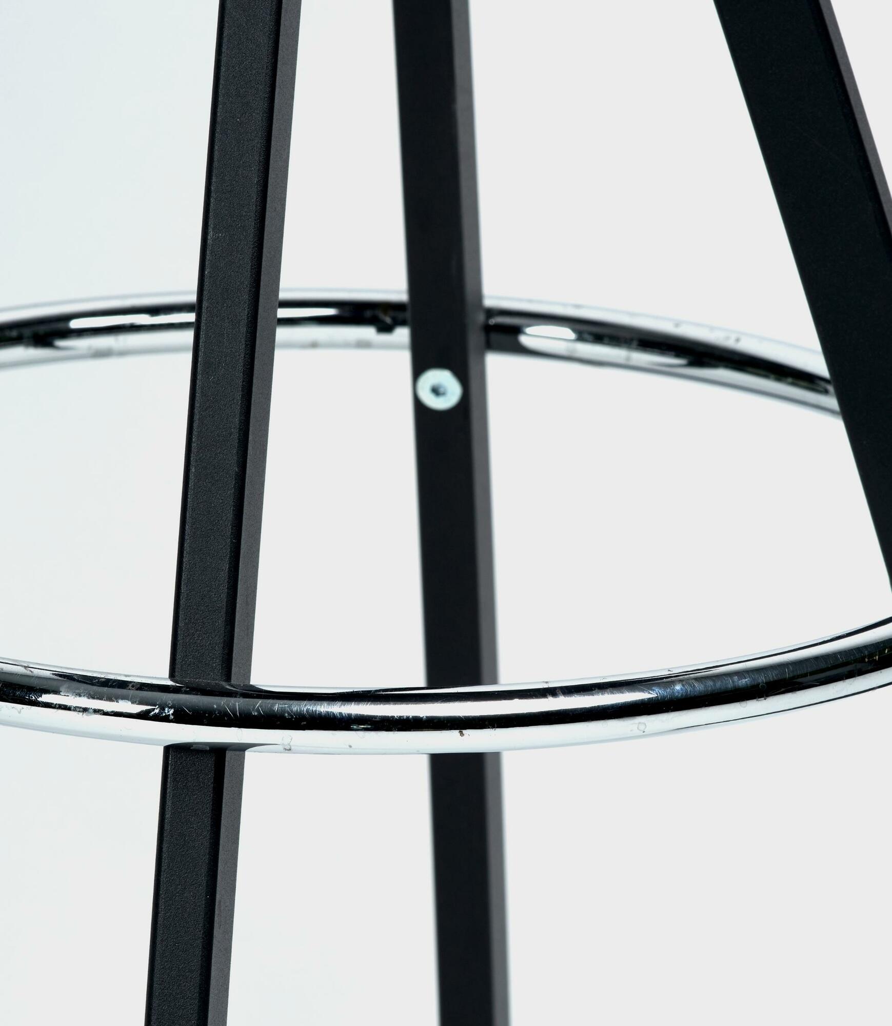 Drehbarer Barhocker Schwarz 4