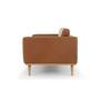 Johan 3-Sitzer Sofa Leder Cognac 2