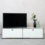 USM Haller Lowboard 2x1 Fächer Braun 4