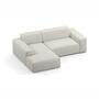 2-Sitzer Sofa Karen Récamiere Links Beige 3