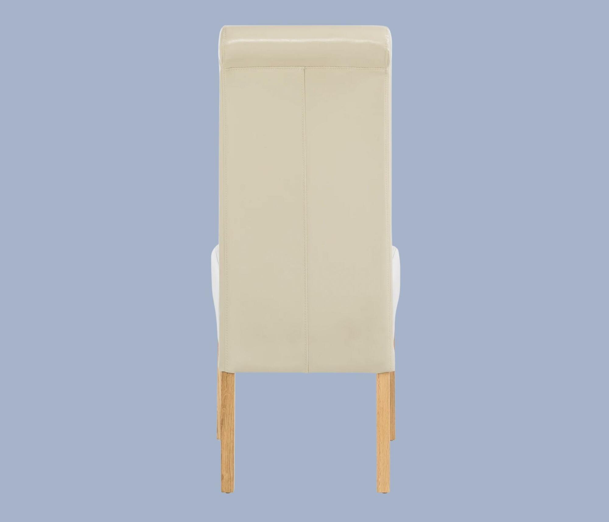 Polsterstuhl Nello I Creme 2er Set 3