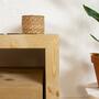 Kindertisch mit 2x Hocker Montessori aus Tannenholz 2