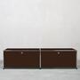 USM Haller Lowboard 2x1 Fächer Braun 0