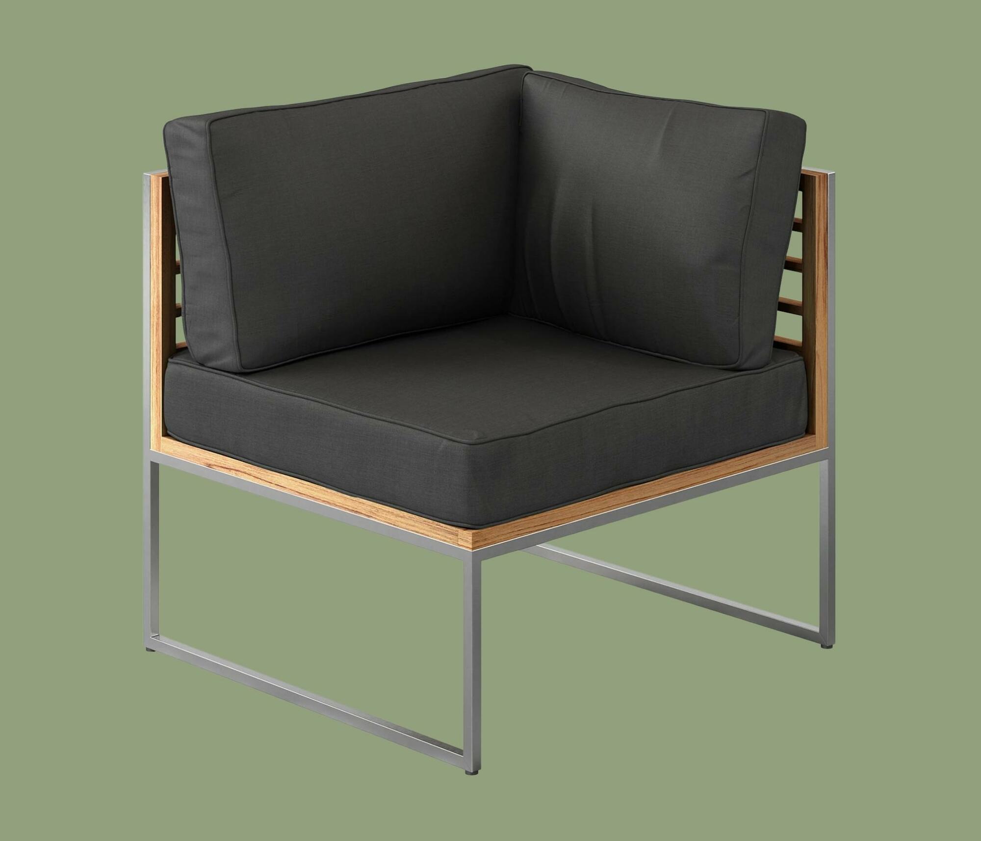 Loungeecke mit Teak  2