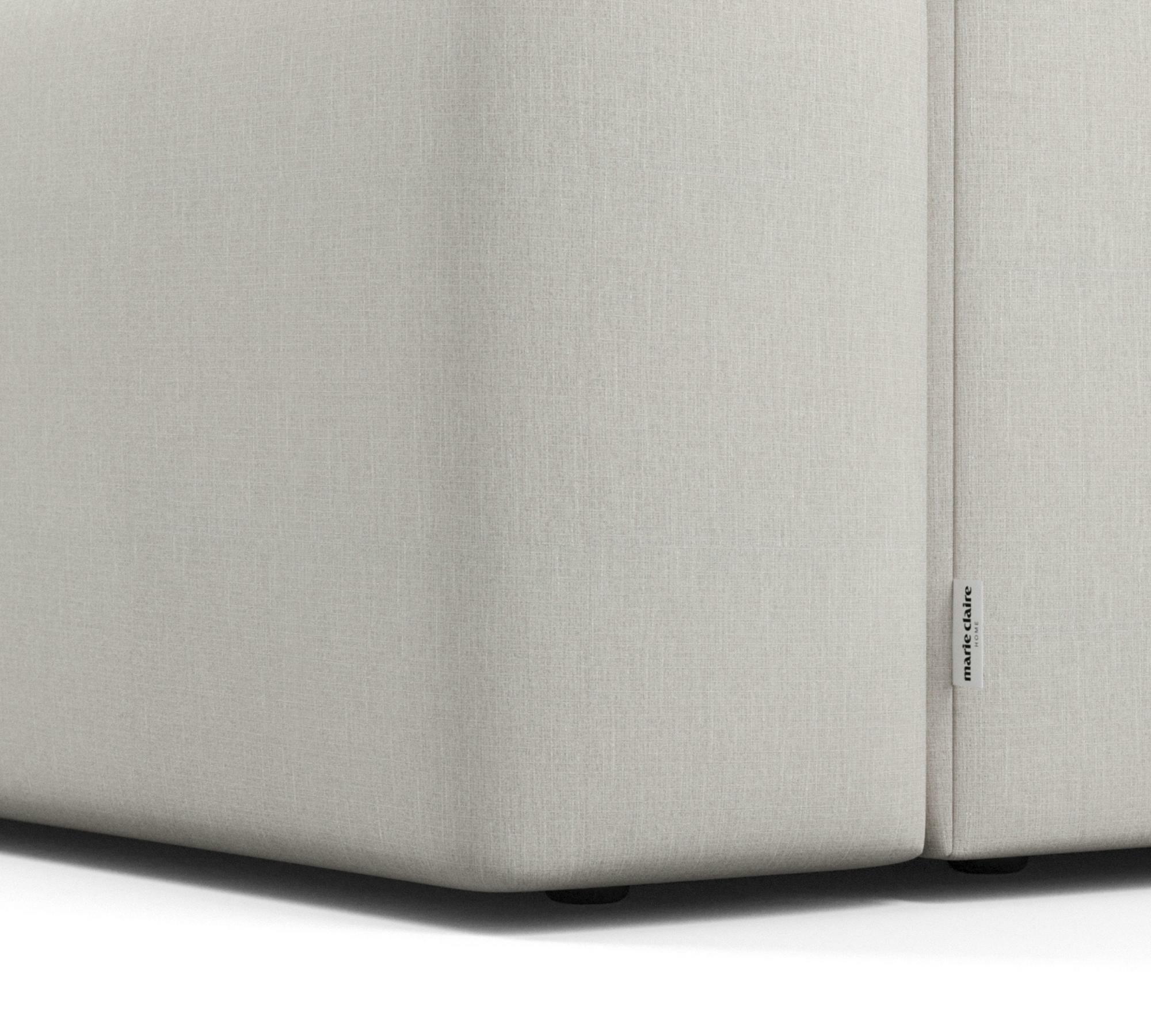 2-Sitzer Sofa Karen Récamiere Links Beige 8