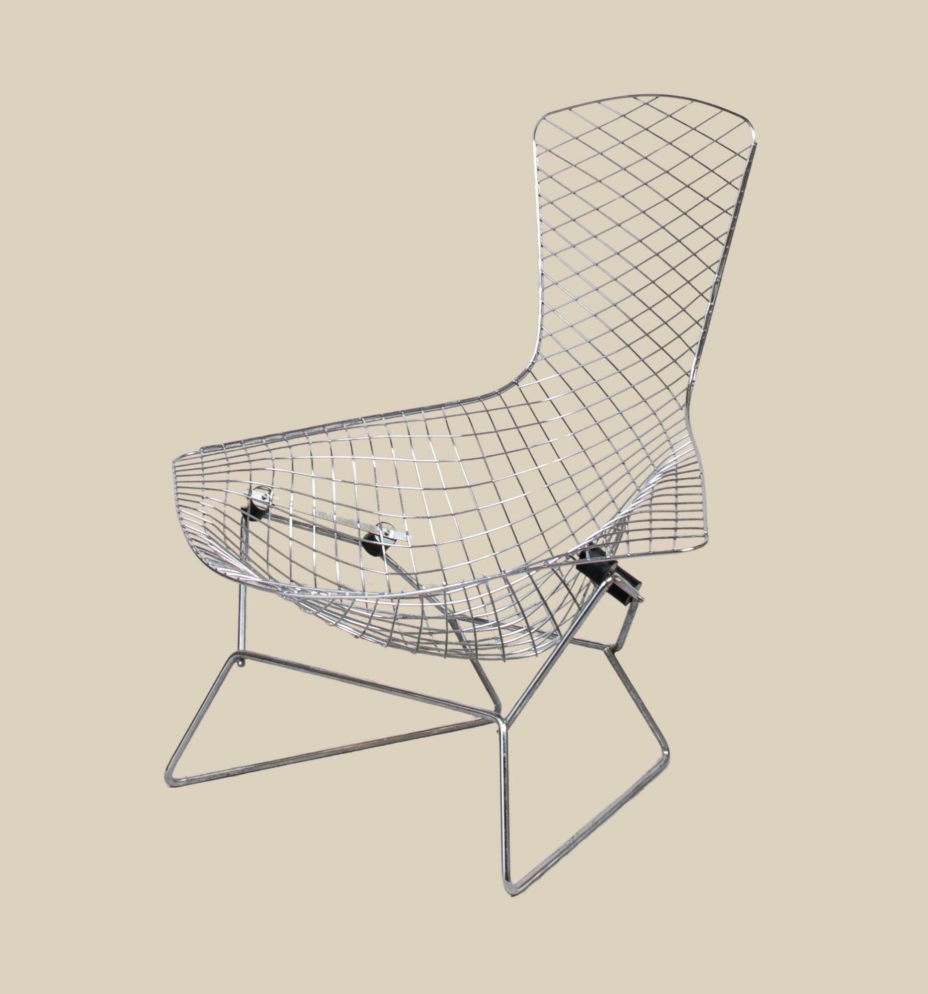 Bertoia Bird Chair aus Metall 0