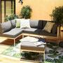 Loungeecke mit Teak  4