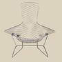 Bertoia Bird Chair aus Metall 1