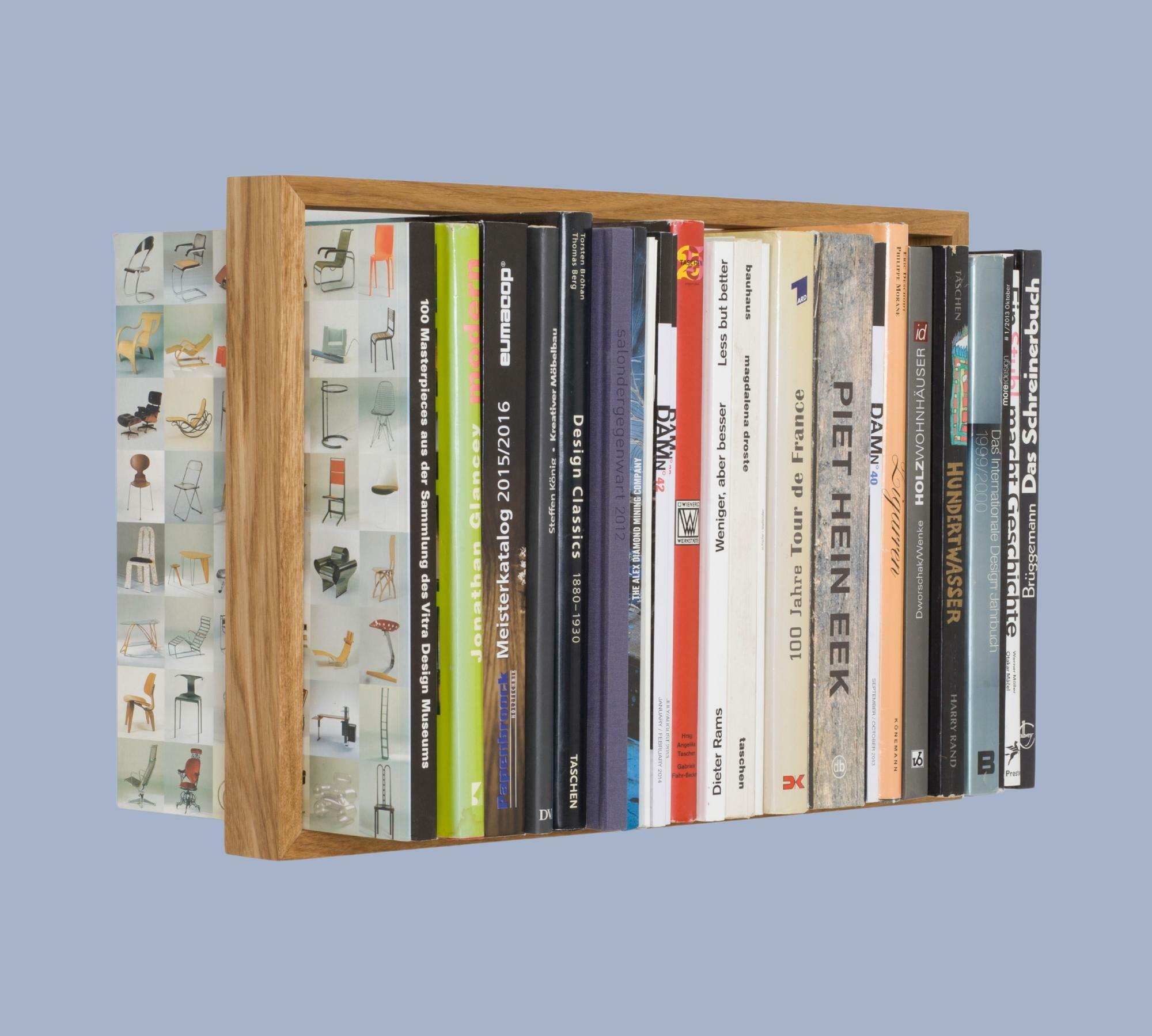 Bücherregal mit Eichenrahmen b8 Kratzspuren Oberfläche 0