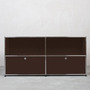 USM Haller Sideboard 2x2 Fächer oben offen Braun 0