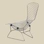 Bertoia Bird Chair aus Metall 3