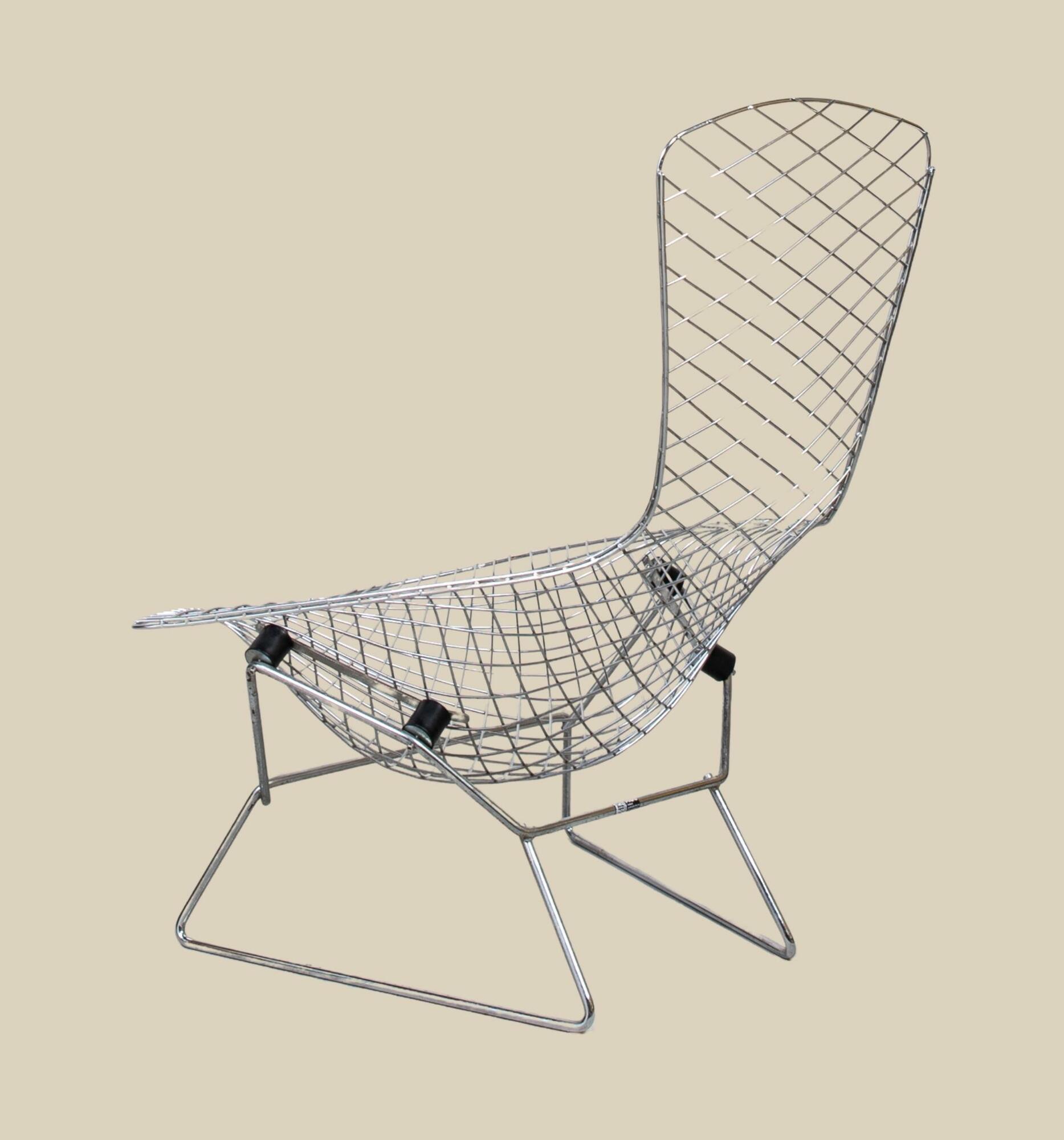 Bertoia Bird Chair aus Metall 3