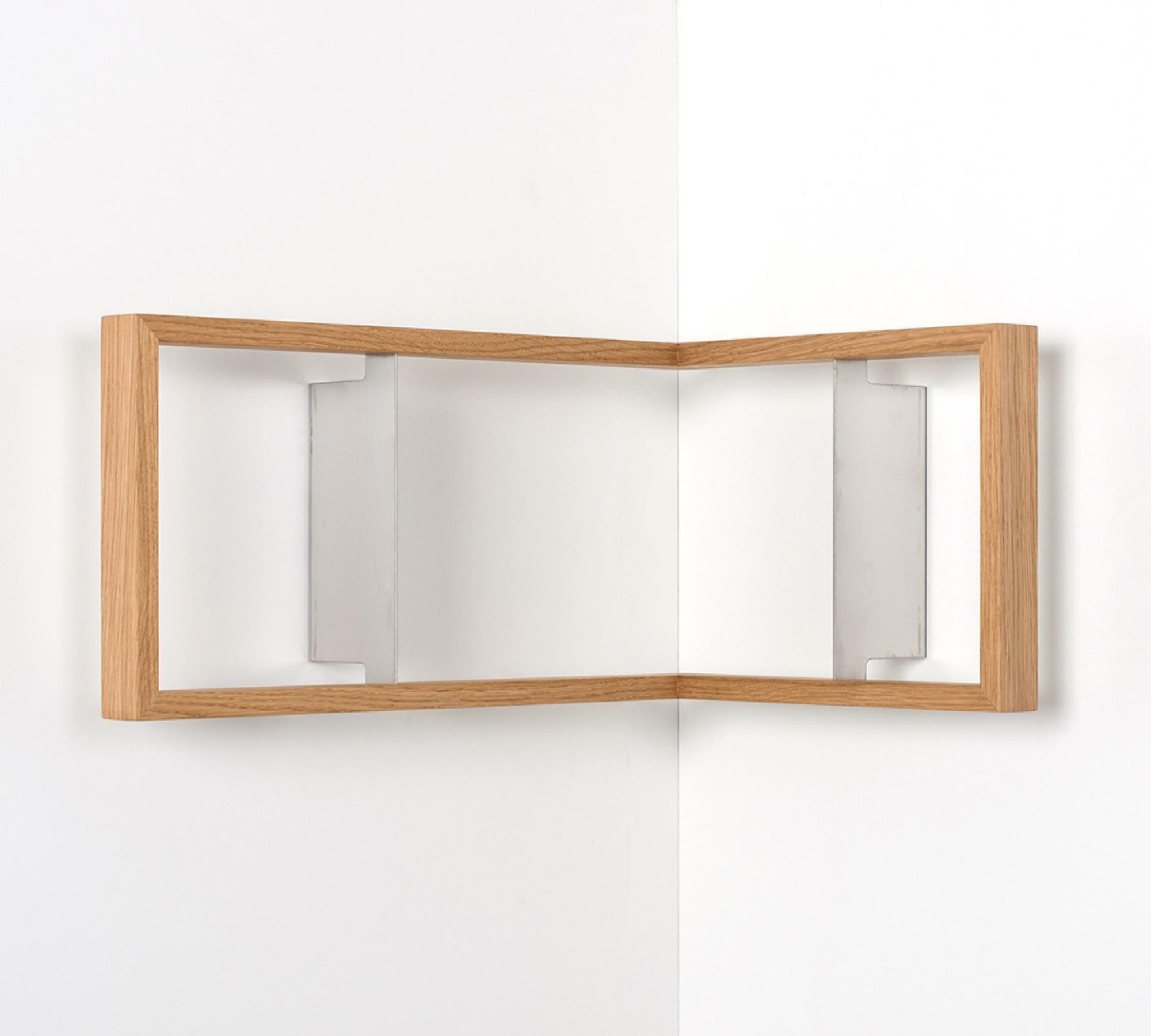 Eckregal Eichenrahmen b-eck1 4