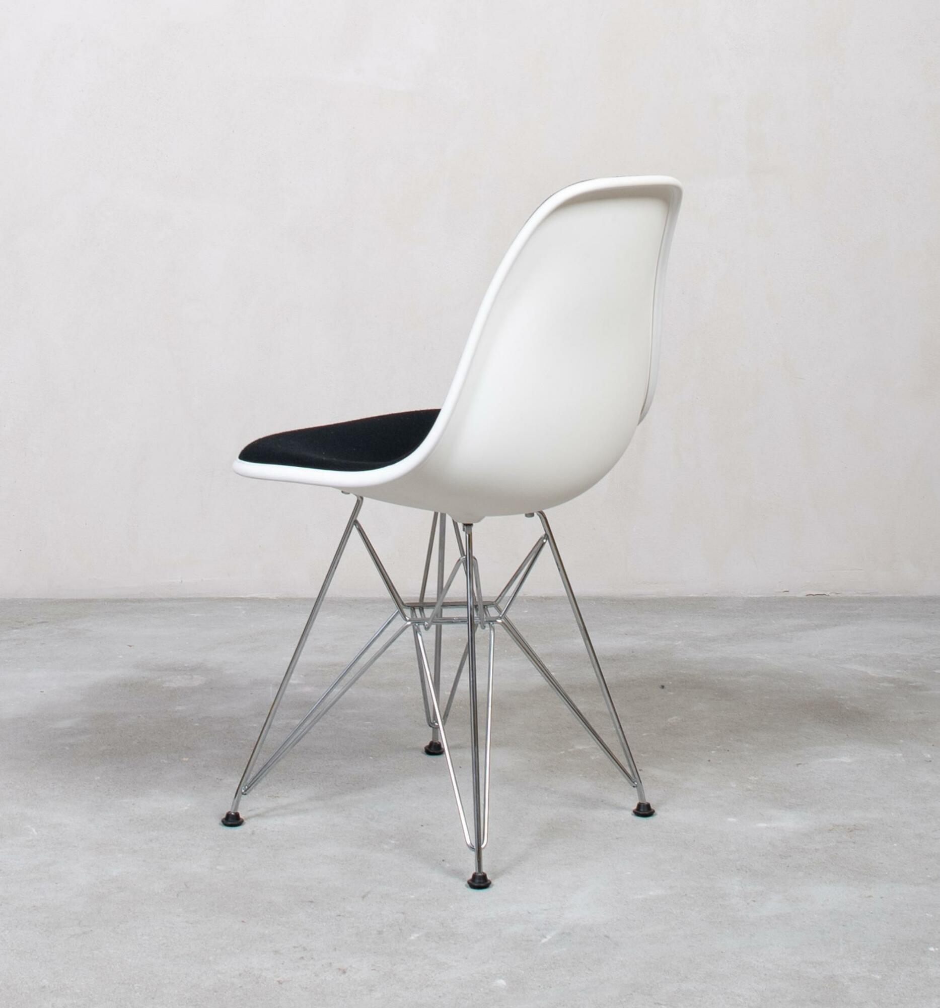 Vitra Eames Upholstered Chair DSW  3