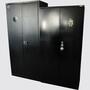 Großer Metallschrank Schwarz 0