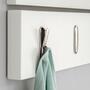 Coat rack with metal hooks White 2