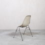 Eames Fiberglass Side Chair by Herman Miller White 3