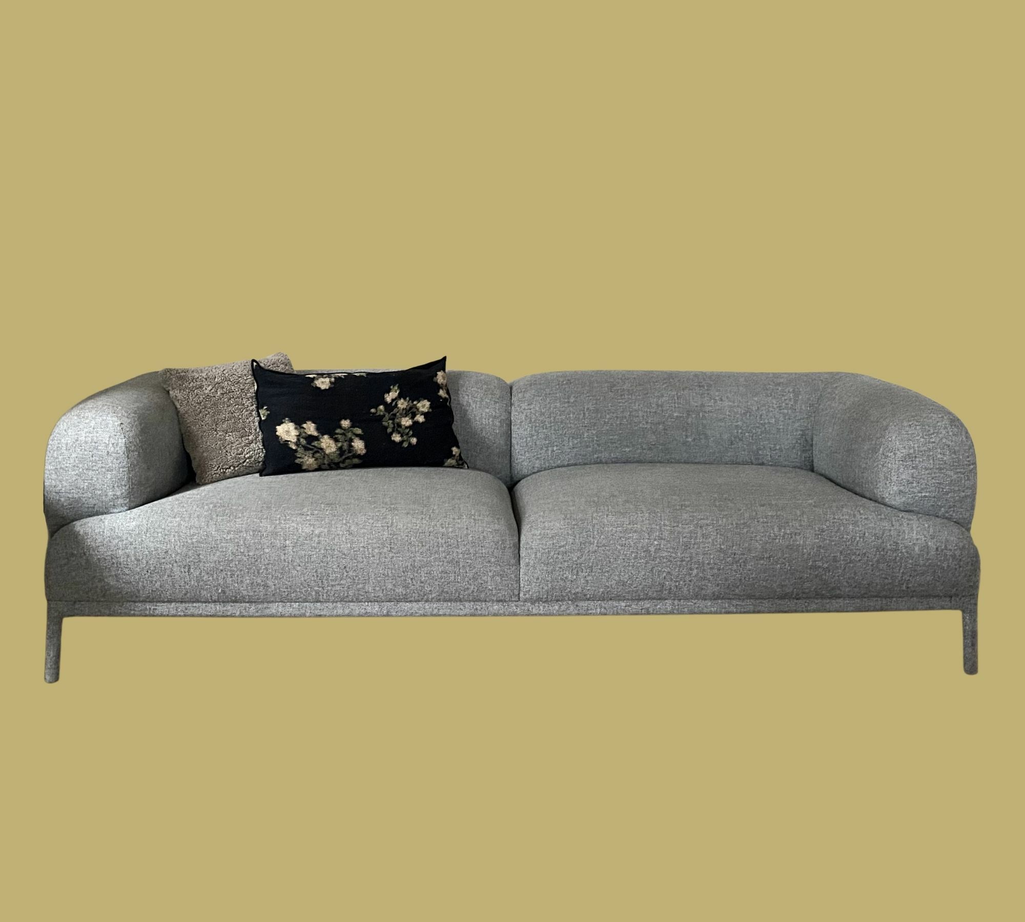 Bjørn Sofa 3-Sitzer Hellgrau 0