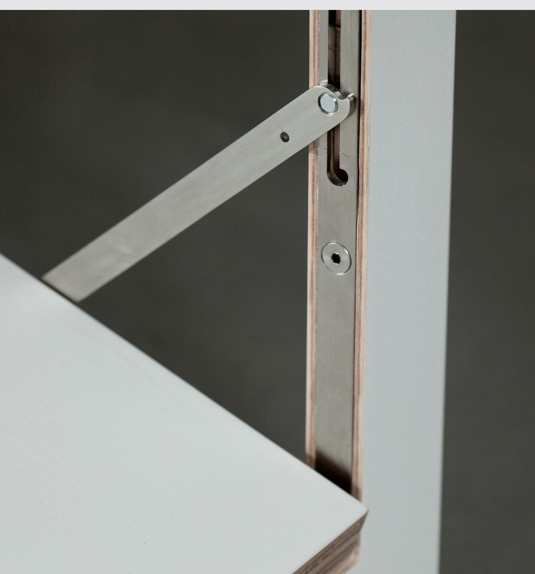 Fläpps Folding Chair Wood White 4