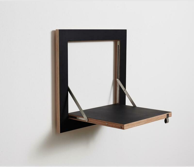 Fläpps Regal Holz Schwarz 40 x 40 cm  3