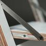 Fläpps Folding Chair Wood White 3