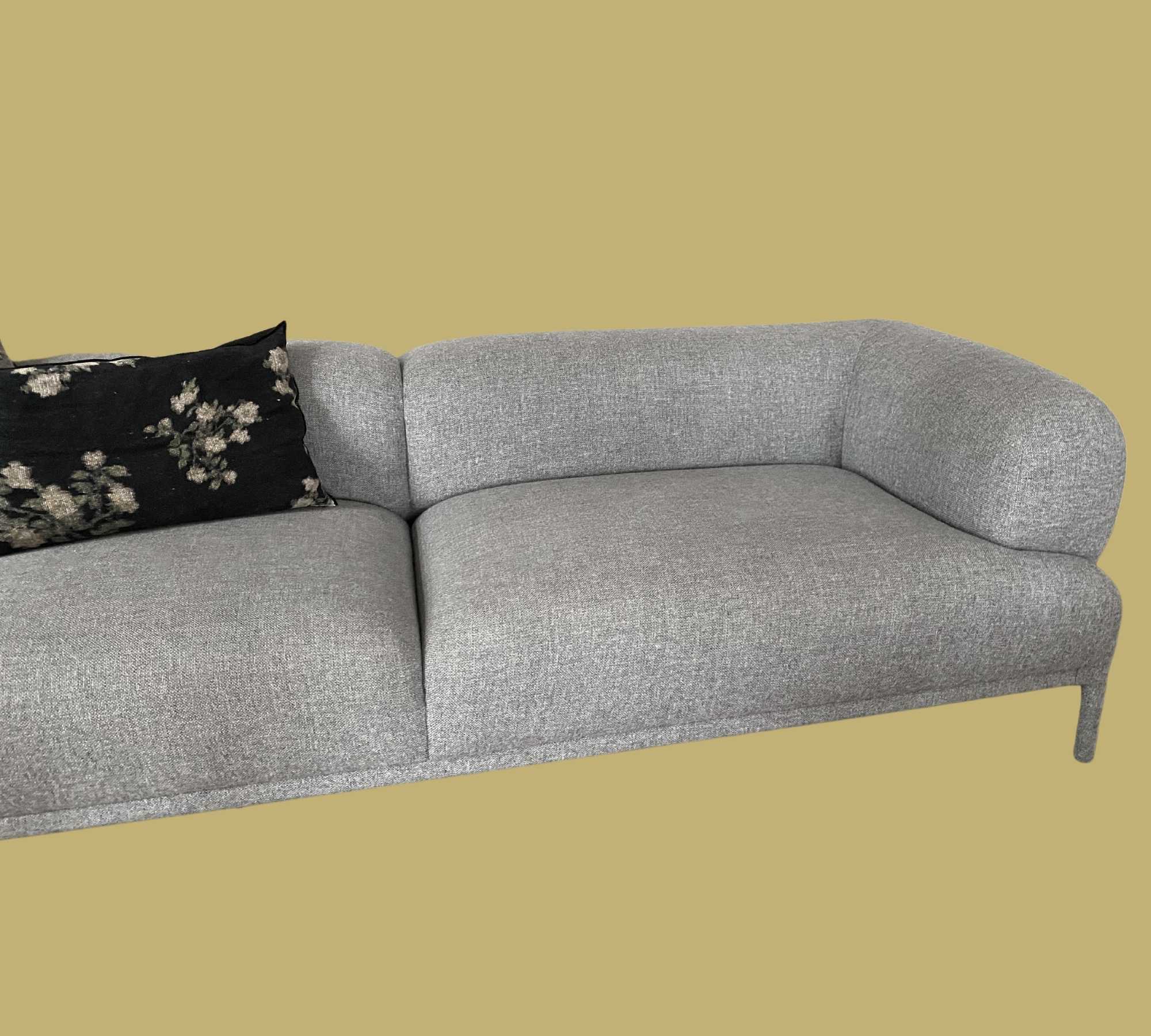 Bjørn Sofa 3-Sitzer Hellgrau 1