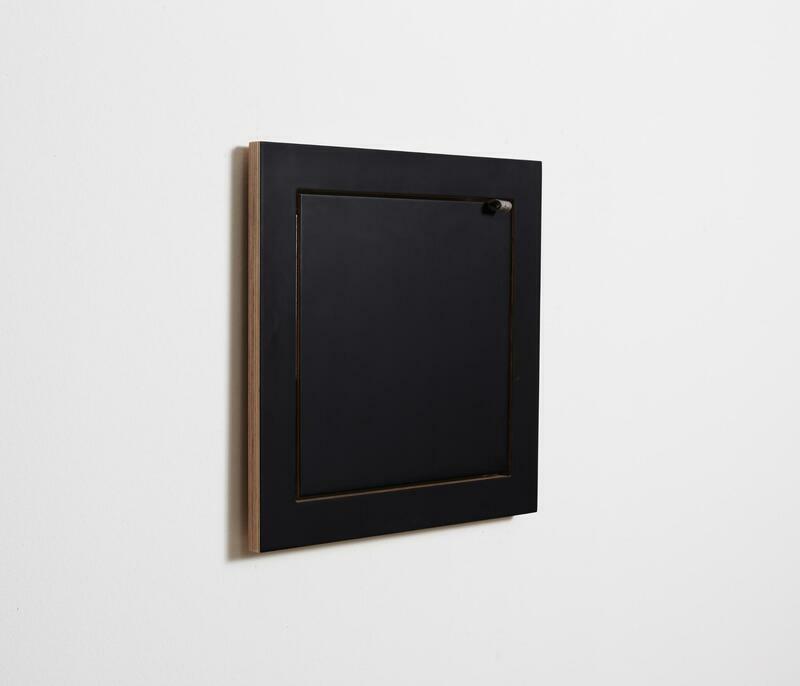 Fläpps Regal Holz Schwarz 40 x 40 cm  4