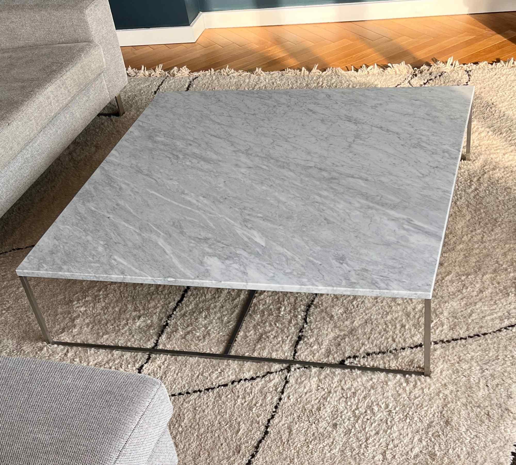 Couchtisch Syde Marmor Carrara Weiß 1