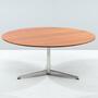 1960er Arne Jacobsen Teak-Couchtisch Aluminiumgestell  0