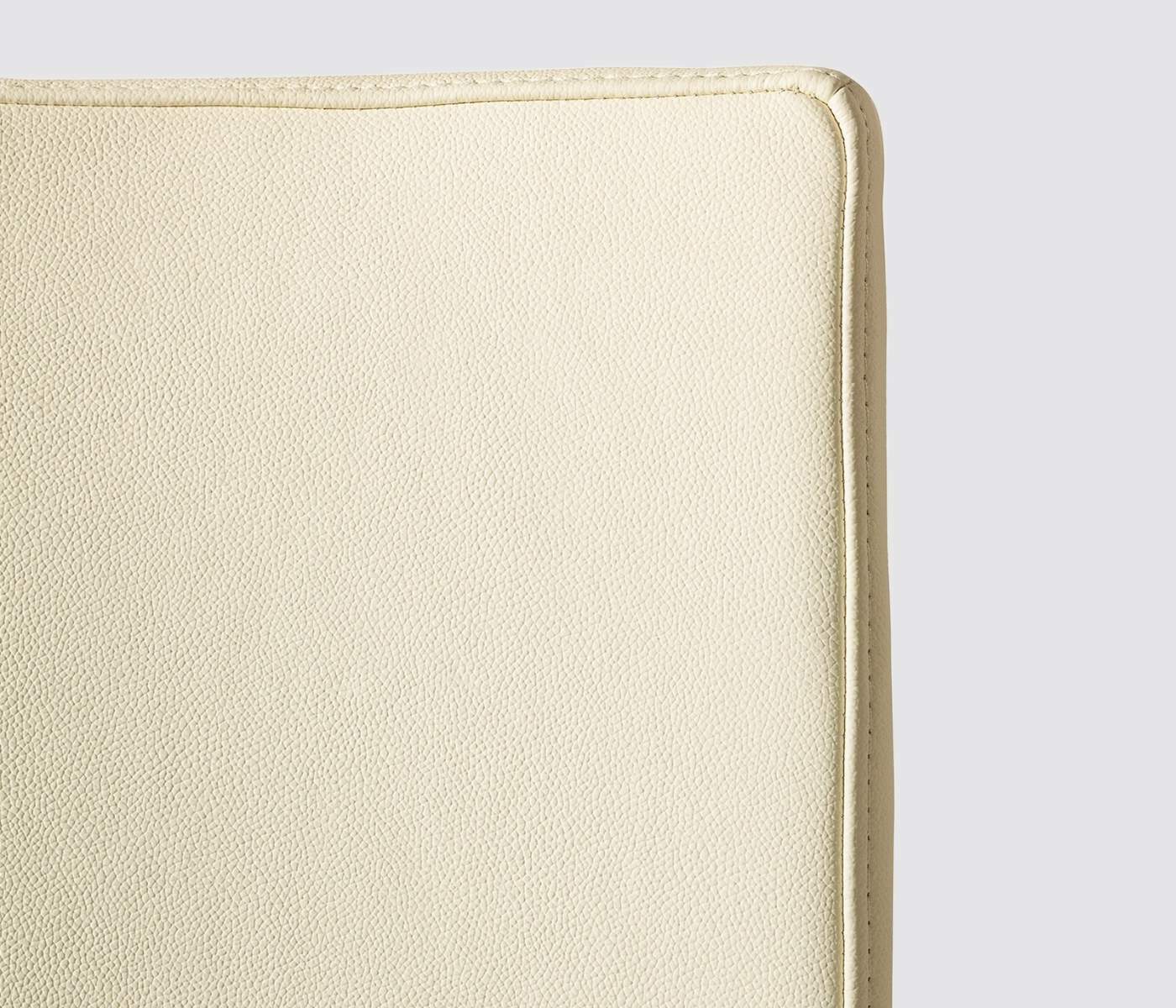 2x High-quality cantilever chairs with real leather cover 6