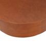 No. 5 Hocker Braun Leder 2